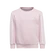 Dětská mikina adidas  Essentials 3-Stripes Crew Neck Clear Pink 128 cm