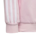 Dětská mikina adidas  Essentials 3-Stripes Crew Neck Clear Pink