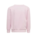 Dětská mikina adidas  Essentials 3-Stripes Crew Neck Clear Pink