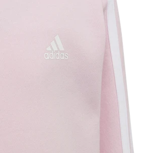 Dětská mikina adidas  Essentials 3-Stripes Crew Neck Clear Pink 128 cm