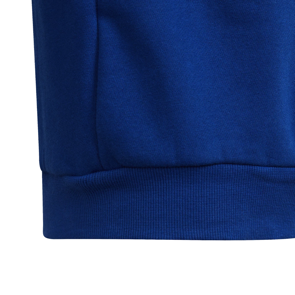 Dětská mikina adidas  Essentials 3-Stripes Crew Neck Royal Blue