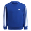 Dětská mikina adidas  Essentials 3-Stripes Crew Neck Royal Blue