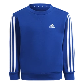 Dětská mikina adidas Essentials 3-Stripes Crew Neck Royal Blue