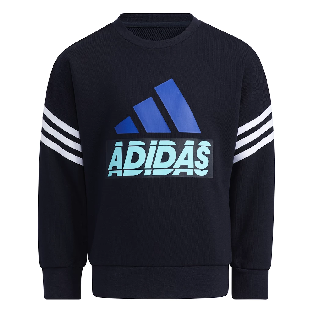 Dětská mikina adidas LK GFX CREW legend ink