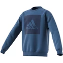 Dětská mikina adidas Logo Crew Blue