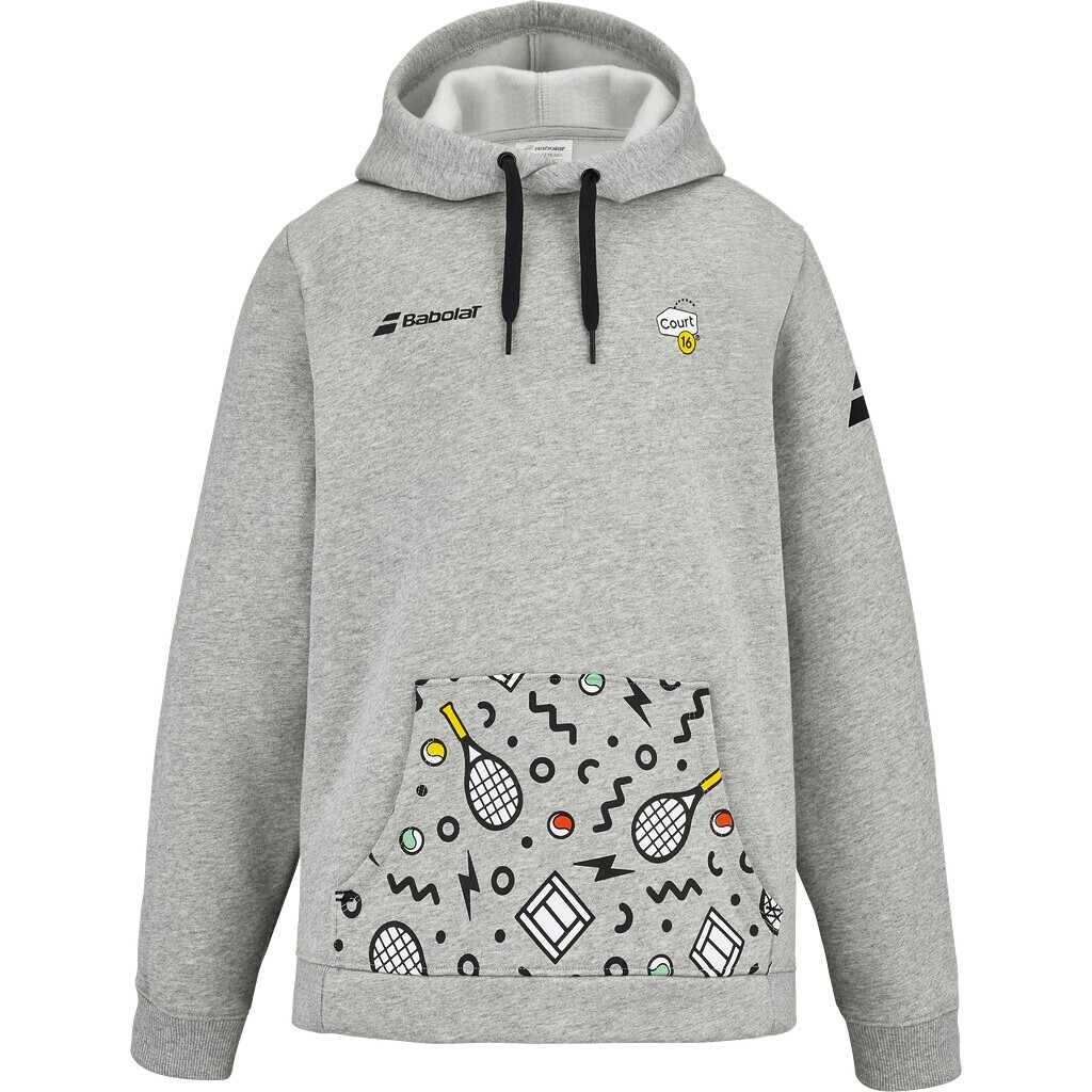 Product detail of Dětská mikina Babolat  Exercise Hood Sweat C16 High Rise Hthr 6 - 8 let
