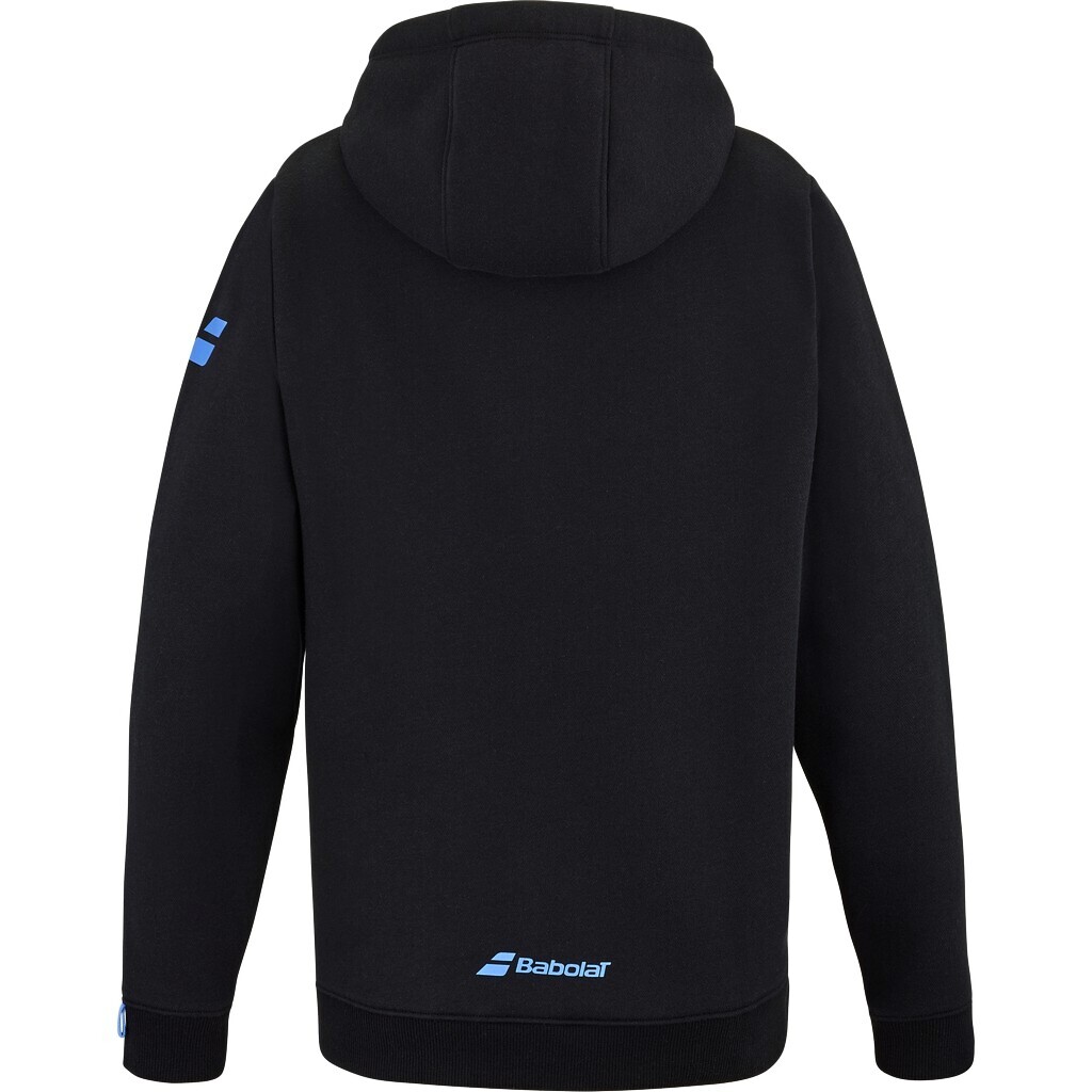 Dětská mikina Babolat  Exercise Hood Sweat Jr Black 8 - 10 let - thumb (2)