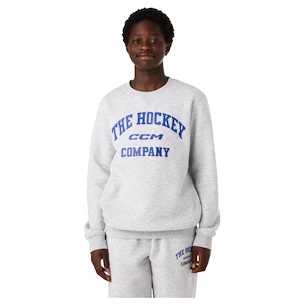 Dětská mikina CCM  Athleisure Crew Grey Melange