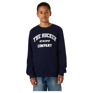 Dětská mikina CCM  Athleisure Crew Navy