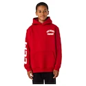 Dětská mikina CCM  Athleisure Hood Red