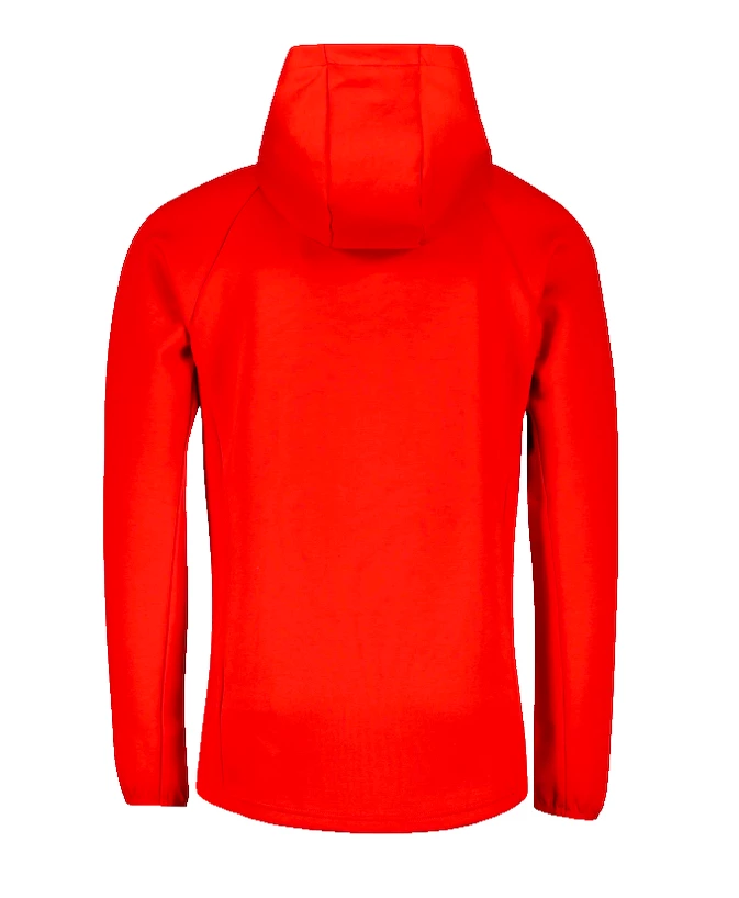 Dětská mikina CCM  LOCKER ROOM FLEECE FULL ZIP HOODIE Red M