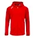 Dětská mikina CCM  LOCKER ROOM FLEECE FULL ZIP HOODIE Red M