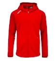 Dětská mikina CCM  LOCKER ROOM FLEECE FULL ZIP HOODIE Red S