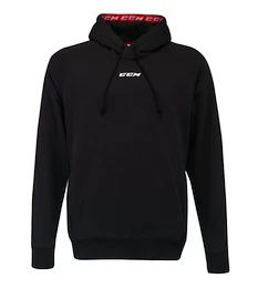 Dětská mikina CCM Team Fleece Pullover Hoodie black