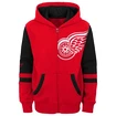 Dětská mikina Outerstuff  FACEOFF FULL ZIP FLEECE HOODIE DETROIT RED WINGS