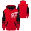 Dětská mikina Outerstuff  FACEOFF FULL ZIP FLEECE HOODIE DETROIT RED WINGS