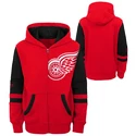 Dětská mikina Outerstuff  FACEOFF FULL ZIP FLEECE HOODIE DETROIT RED WINGS