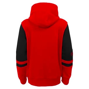Dětská mikina Outerstuff  FACEOFF FULL ZIP FLEECE HOODIE DETROIT RED WINGS