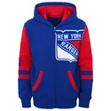 Dětská mikina Outerstuff  FACEOFF FULL ZIP FLEECE HOODIE   NEW YORK RANGERS