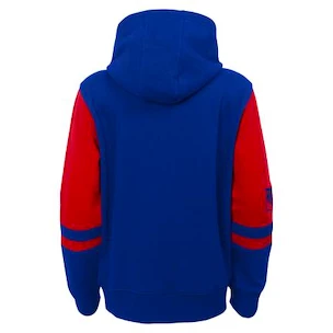 Dětská mikina Outerstuff  FACEOFF FULL ZIP FLEECE HOODIE   NEW YORK RANGERS