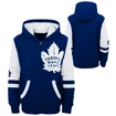 Dětská mikina Outerstuff  FACEOFF FULL ZIP FLEECE HOODIE  TORONTO MAPLE LEAFS