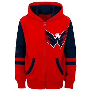 Dětská mikina s kapucí Outerstuff Face-Off NHL Washington Capitals