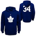 Dětská mikina s kapucí Outerstuff NHL Toronto Maple Leafs Auston Matthews 34