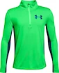 Dětská mikina Under Armour Textured Tech 1/2 Zip Green