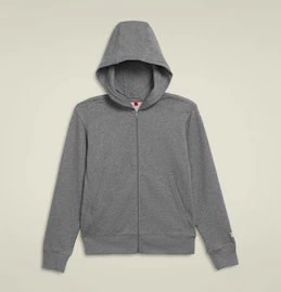 Dětská mikina Wilson You Uni Team Zip Hoodie Medium Gray Heather