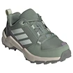 Dětská outdoorová obuv adidas Terrex AX4R Silver Green/ Linen Green/Preloved Fig