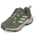 Dětská outdoorová obuv adidas Terrex AX4R Silver Green/ Linen Green/Preloved Fig