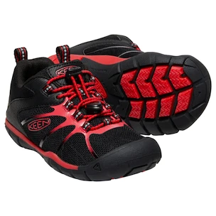 Dětská outdoorová obuv Keen Chandler 2 CNX Children Black/Red Carpet   US 9 (Kid)