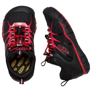 Dětská outdoorová obuv Keen Chandler 2 CNX Children Black/Red Carpet   US 9 (Kid)