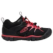 Dětská outdoorová obuv Keen Chandler 2 CNX Children Black/Red Carpet   US 9 (Kid)