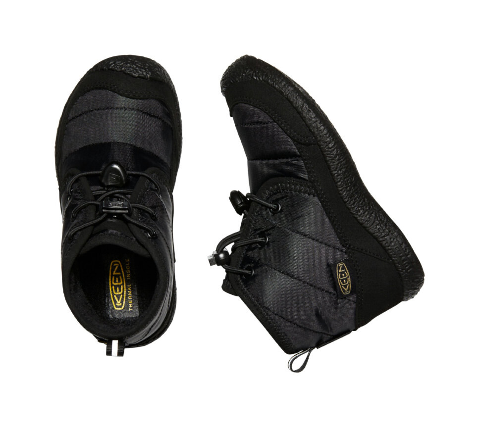 Dětská outdoorová obuv Keen Howser II Chukka Wp Black/Black  US 3 - thumb (1)