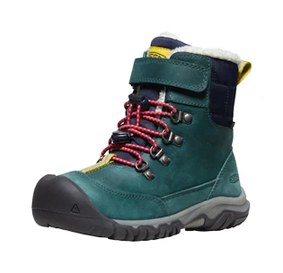 Dětská outdoorová obuv Keen Kanibou Wp Deep Lagoon/Jazzy  US 11 (Kid)