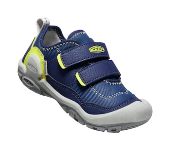 Dětská outdoorová obuv Keen Knotch Hollow Ds Blue Depths/Evening Primrose  US 8 (Kid)