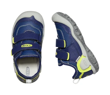 Dětská outdoorová obuv Keen Knotch Hollow Ds Blue Depths/Evening Primrose  US 8 (Kid)