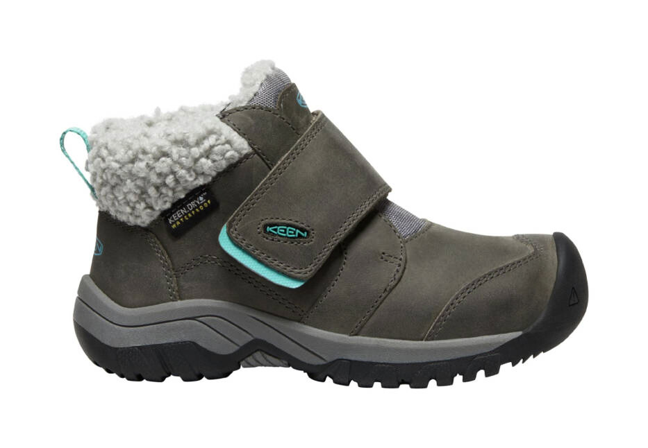 Product detail of Dětská outdoorová obuv Keen Kootenay IV Mid Wp Steel Grey/Porcelain  US 9 (Kid)