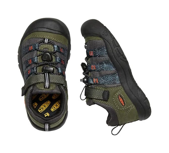 Dětská outdoorová obuv Keen Newport H2Sho Forest Night/Magnet  US 8 (Kid)