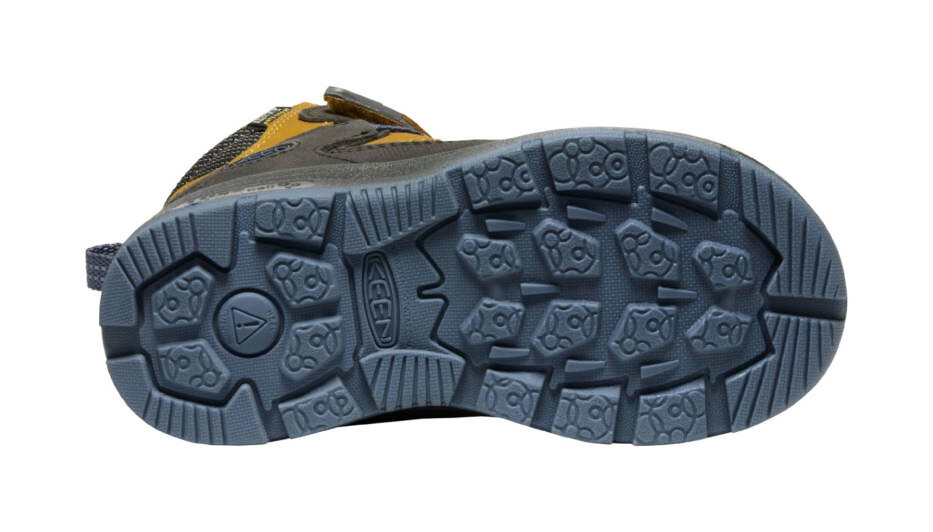 Dětská outdoorová obuv Keen Redwood Mid Wp Harvest Gold/Vintage Indigo  US 10 (Kid) - thumb (5)