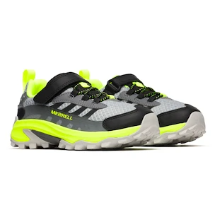 Dětská outdoorová obuv Merrell Moab Speed 2 Low A/C Grey/Black/Citron