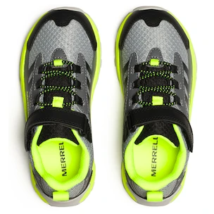 Dětská outdoorová obuv Merrell Moab Speed 2 Low A/C Grey/Black/Citron