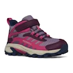 Dětská outdoorová obuv Merrell Moab Speed 2 Mid A/C Wtpf Berry