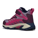 Dětská outdoorová obuv Merrell Moab Speed 2 Mid A/C Wtpf Berry