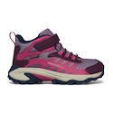 Dětská outdoorová obuv Merrell Moab Speed 2 Mid A/C Wtpf Berry