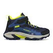 Dětská outdoorová obuv Merrell Moab Speed 2 Mid A/C Wtpf Navy/Hi Viz