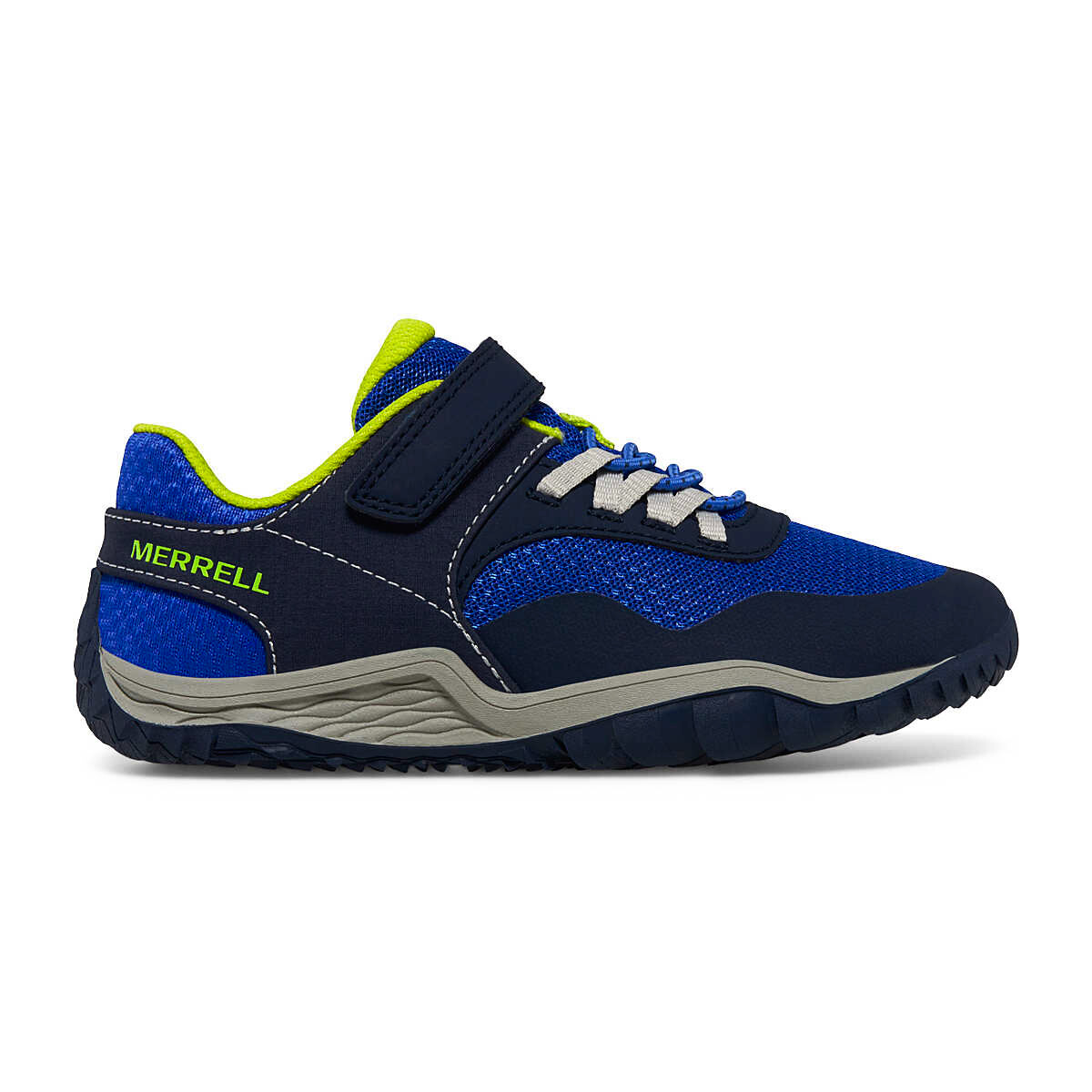 Product detail of Dětská outdoorová obuv Merrell  Trail Glove 7 A/C Blue/Lime  UK 10 (Kid)