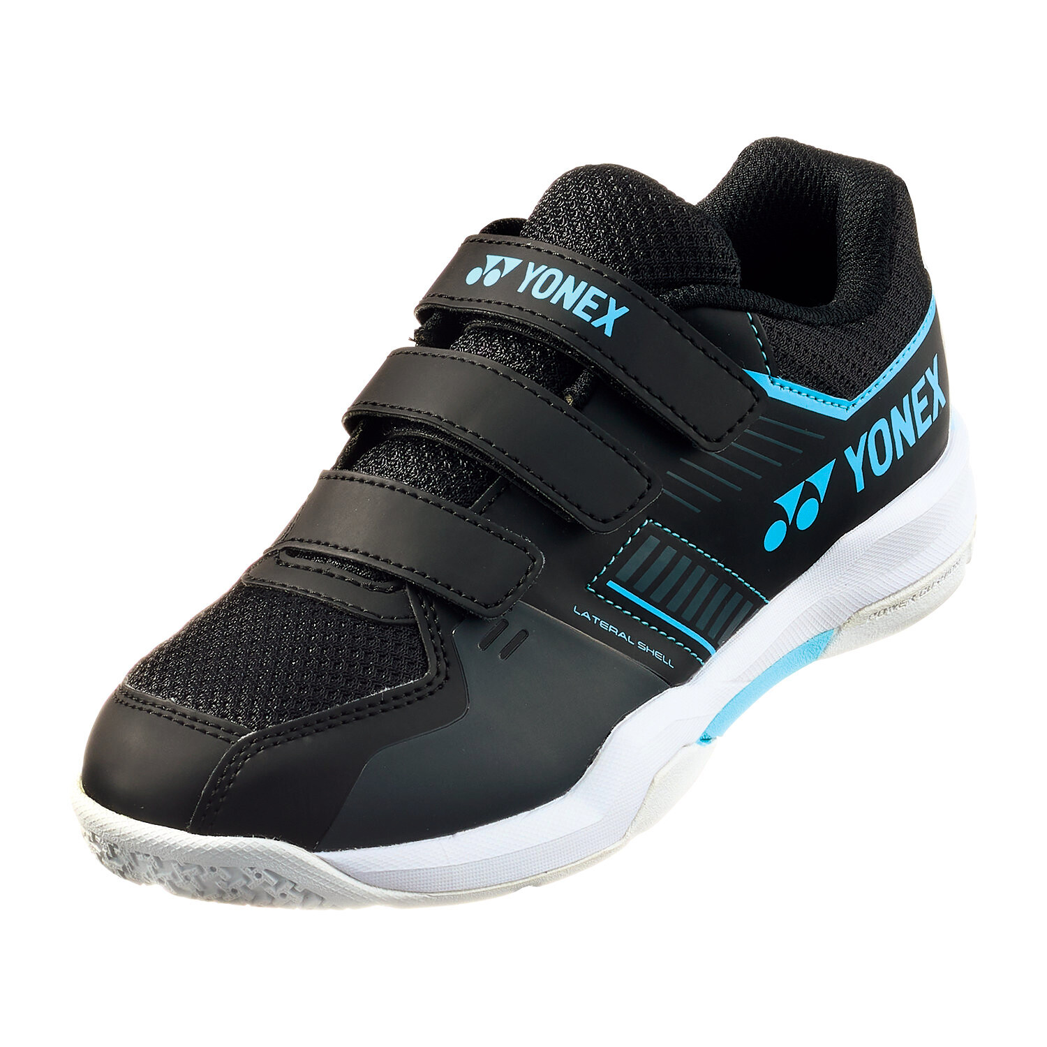 Product detail of Dětská sálová obuv Yonex  Strider Flow JR Belt Black/Blue  EUR 35