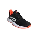 Dětská tenisová obuv adidas  CourtJam xJ Black/White/Red